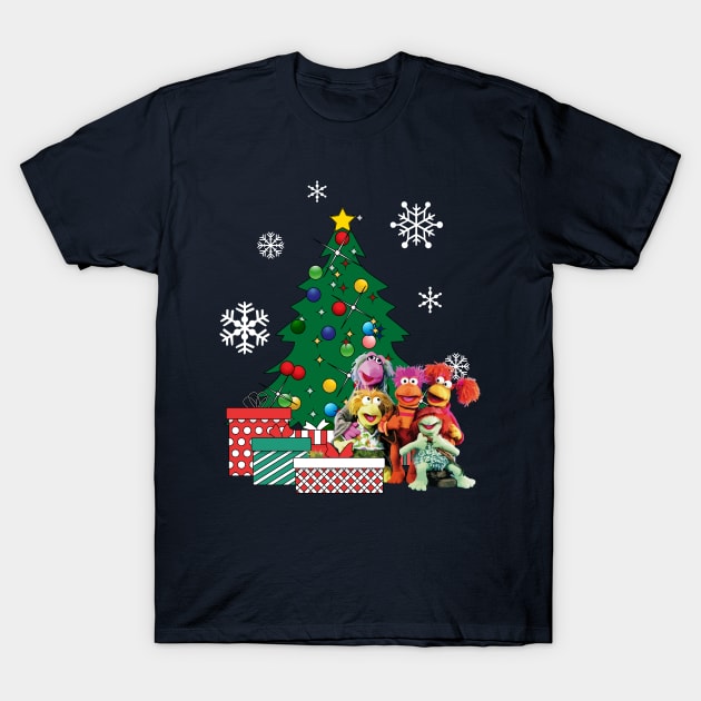 Fraggle Rock Around The Christmas Tree T-Shirt by Nova5